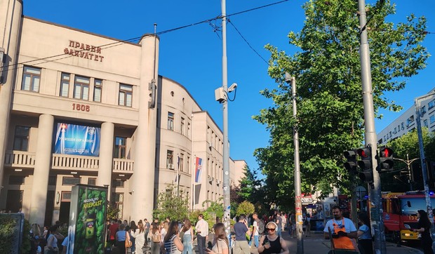 Požar na Pravnom fakultetu