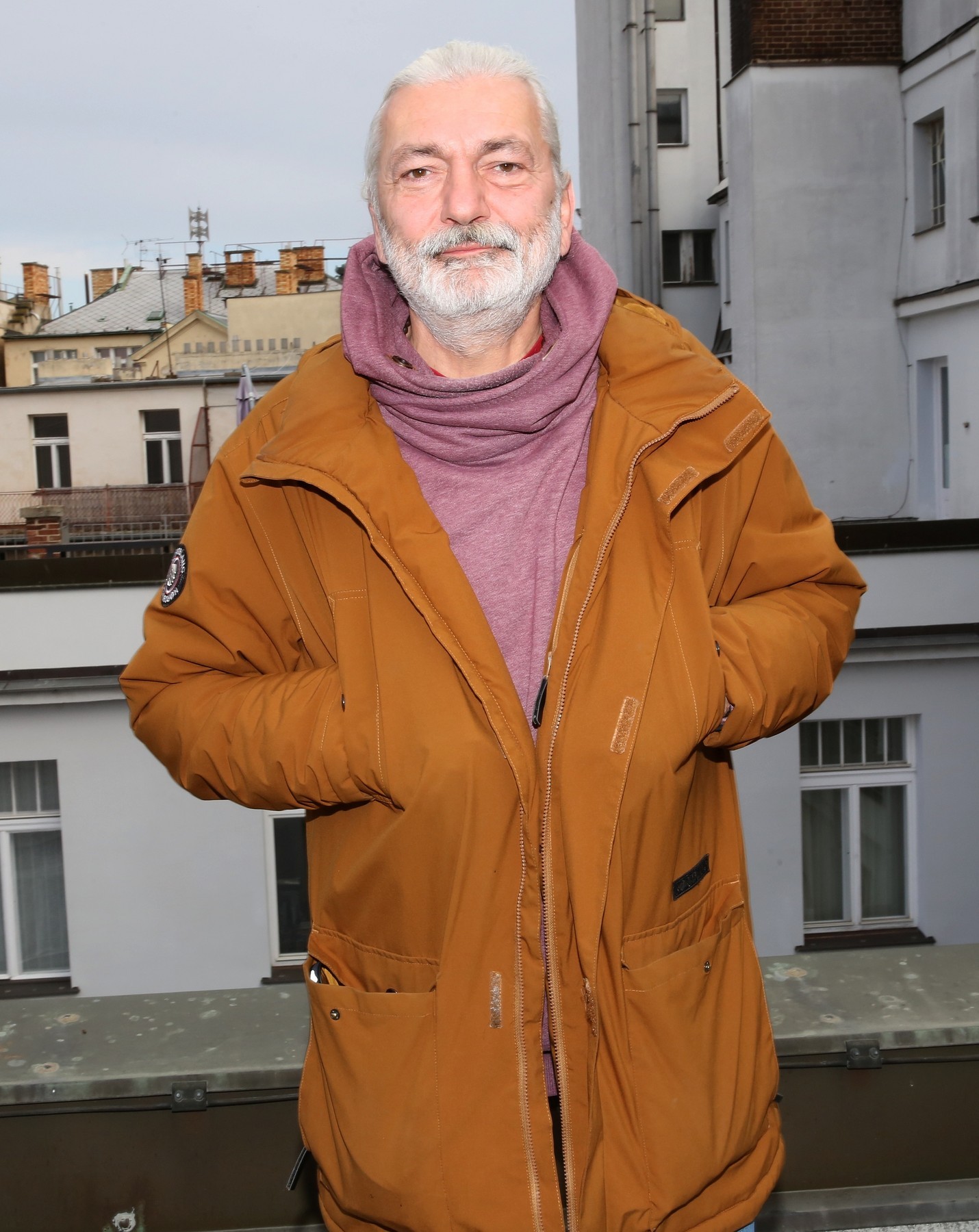 Český herec a spevák Daniel Hůlka.