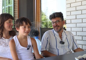 Lana Šepelj Košarčić, Aleksandar Košarčić i Maksim Košarčić