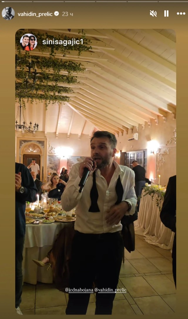 Oženio se Vahidin Prelić