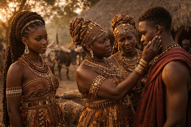 Nkola pleme / ILUSTRACIJA