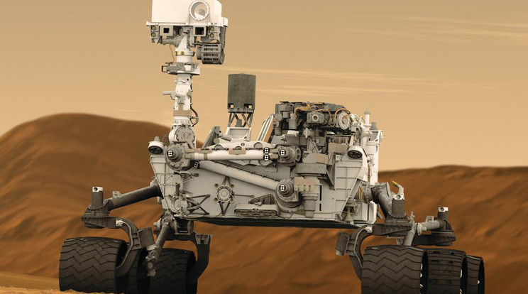 A Curiosity marsjáró rengeteg tudományos áttöréshez segítette már az emberiséget /Fotó: Northfoto
