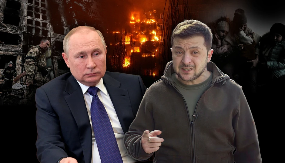 Vladimir Putin i Volodimir Zelenski