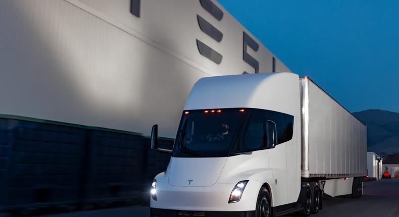 The Semi Truck was originally slated to hit the road in 2019.Tesla