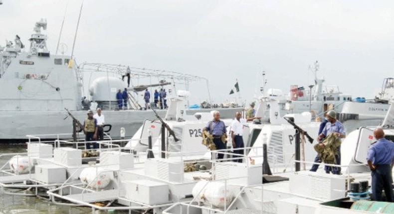 Nigerian Navy boats