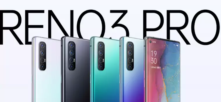 OPPO Reno3 5G i Reno3 Pro 5G oficjalnie. Smartfony z poczwórnymi aparatami