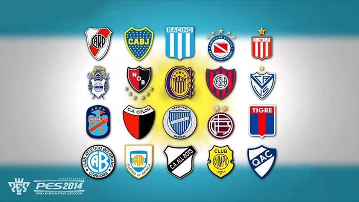 Liga argentyńska w Pro Evolution Soccer 2014