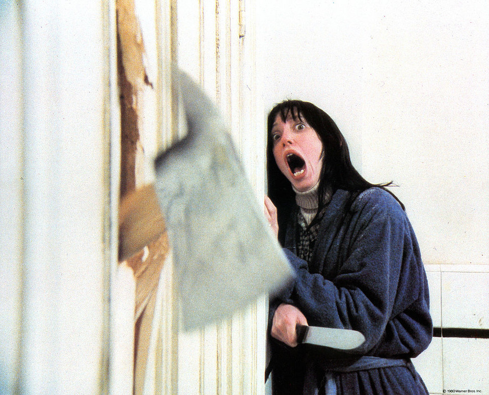 Shelley Duvall w filmie "Lśnienie" (1980)