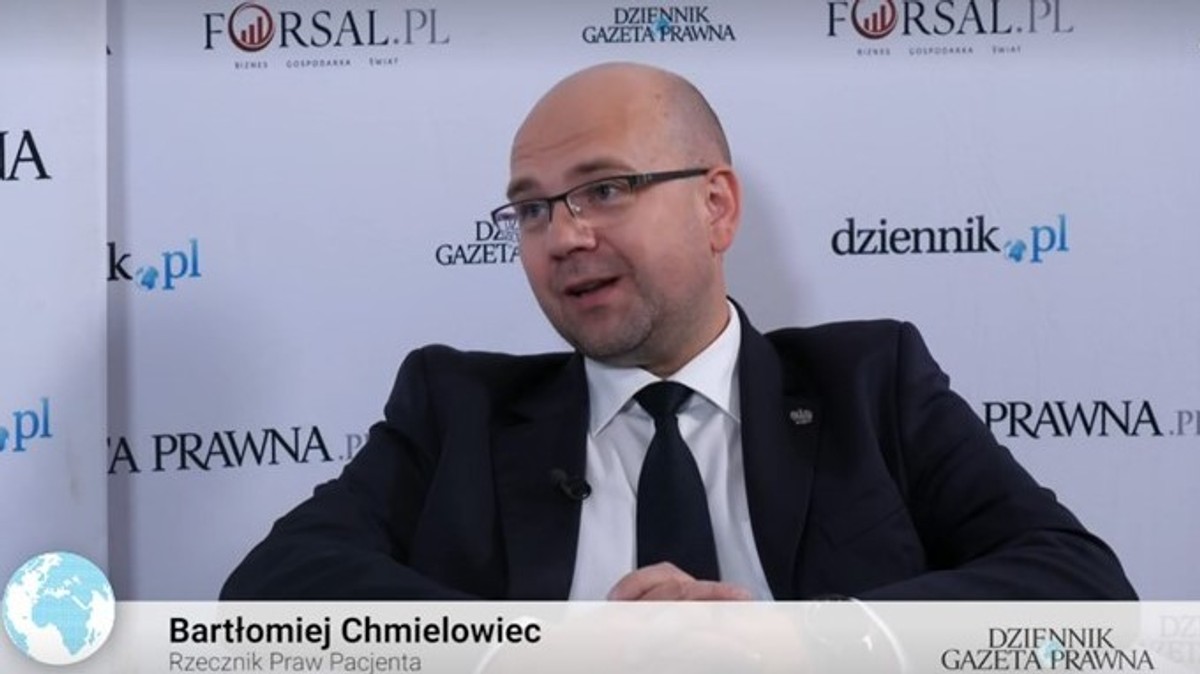 Bartłomiej Chmielowiec, Rzecznik Praw Pacjenta