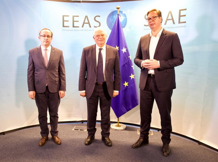 Aleksandar Vučić Brisel 