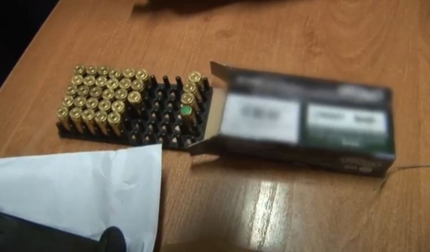 Rzeczy znalezione w mieszkaniu Roberta N. pseudonim 'Frog'