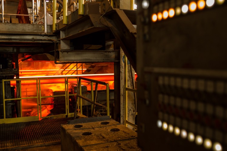 Wielki piec w krakowskiej hucie ArcelorMittal 

<br><br>fot. (ukit/cat) PAP/Stanisław Rozpędzik