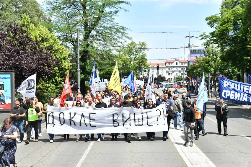 Protest prosvetnih radnika