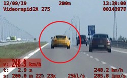 Mercedesem szalał na autostradzie A4. Rekordzista wpadł w sieci policyjnej z grupy SPEED [WIDEO]