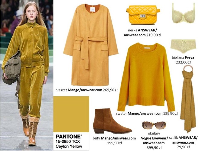 Modne kolory na jesień 2018