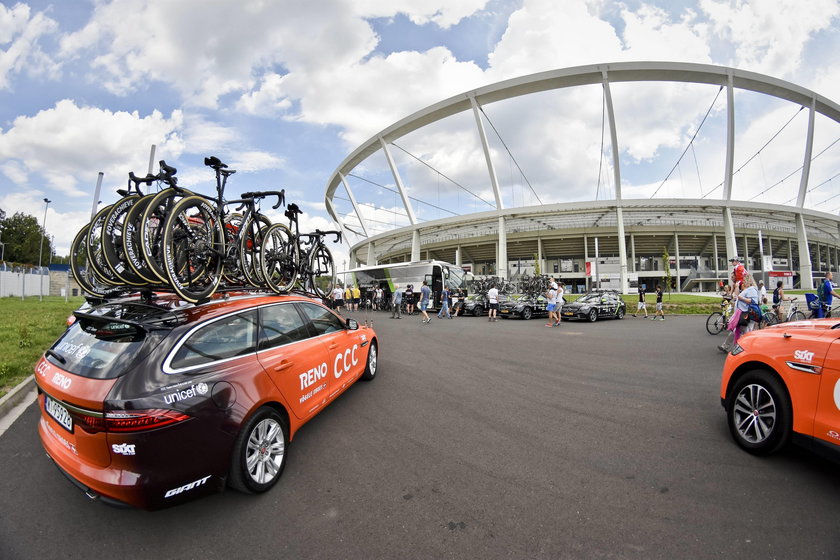 Start Tour de Pologne w Chorzowie