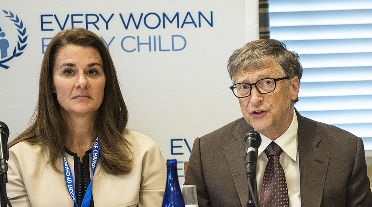 Jeffrey Epstein miatt mehetett szét Bill és Melinda Gates / Fotó: GettyImages