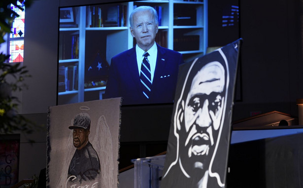 Biden na pogrzebie Floyda: Nastał czas na sprawiedliwość rasową