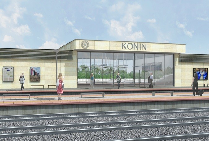 Dworzec w Koninie, wizualizacja