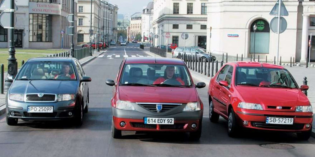 Dacia Logan kontra Fiat Albea i Skoda Fabia: sedany dla tych co liczą każdy grosz