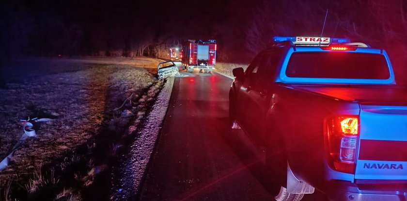 Spalony samochód, a w środku makabra. Tajemnicza tragedia w Mysiakowcu