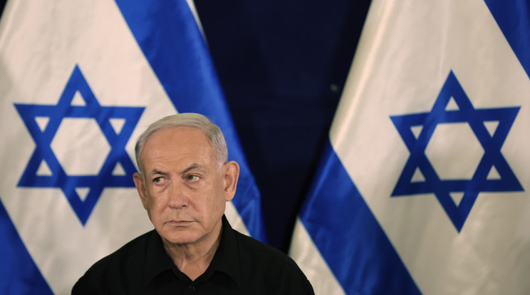 Benjámin Netanjahu miniszterelnök elhatárolódott a kijelentéstől /Fotó: MTI/ EPA/ABIR SULTAN / POOL