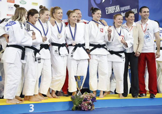 Polskie judoczki zdobyły brąz na mistrzostwach Europy
