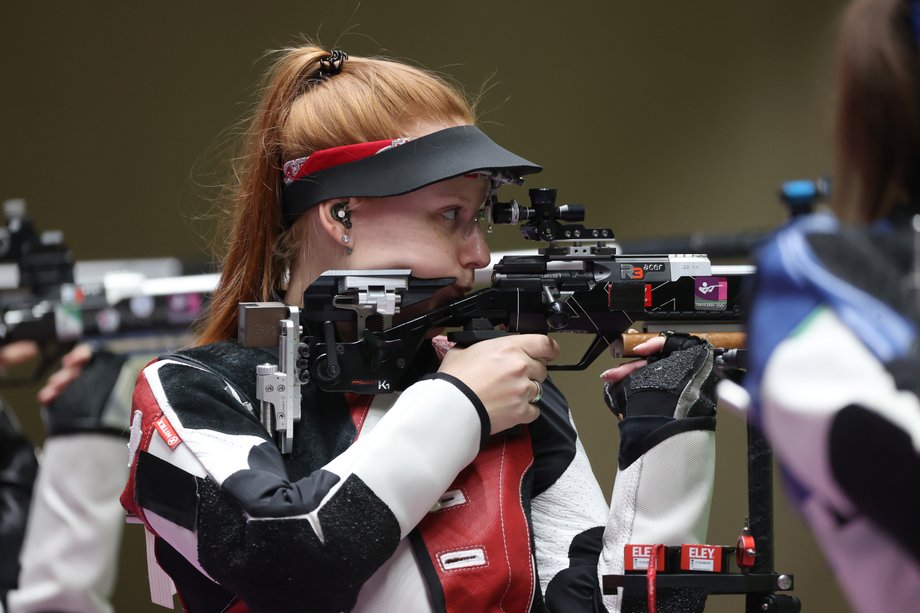 Nina Christen ze Szwajcarii na Igrzyskach Olimpijskich w Rio w sierpniu 2016 r. 