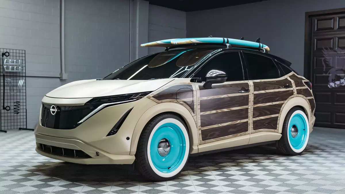 Nissan Ariya Surfwagon SEMA Show 2022