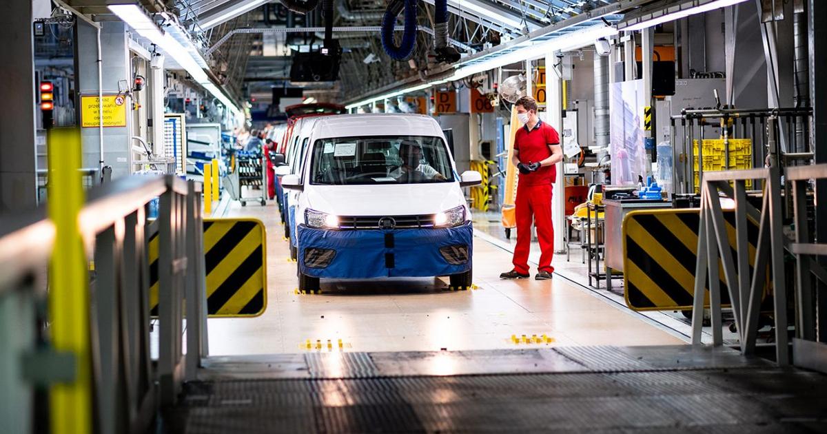 Produkcja samochodów w Polsce w 2020 roku Volkswagen