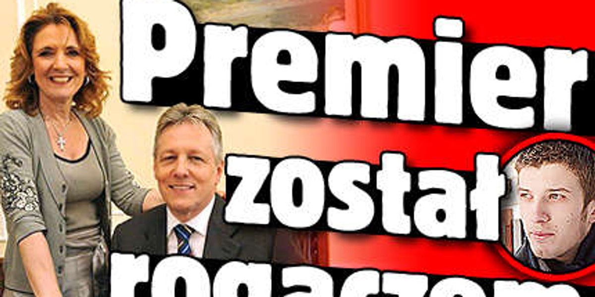 Premier rogaczem! Żona zdradzała go z nastolatkiem