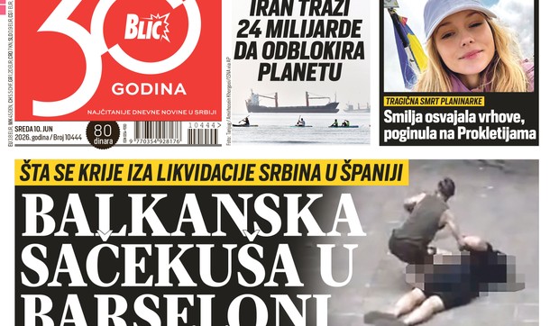 BLIC NASLOVNA