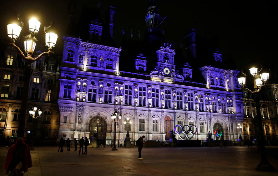 Hôtel de Ville, ratusz w Paryżu (Francja)