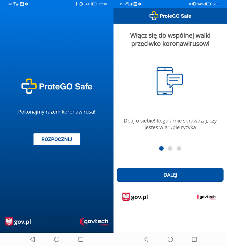 ProteGO Safe