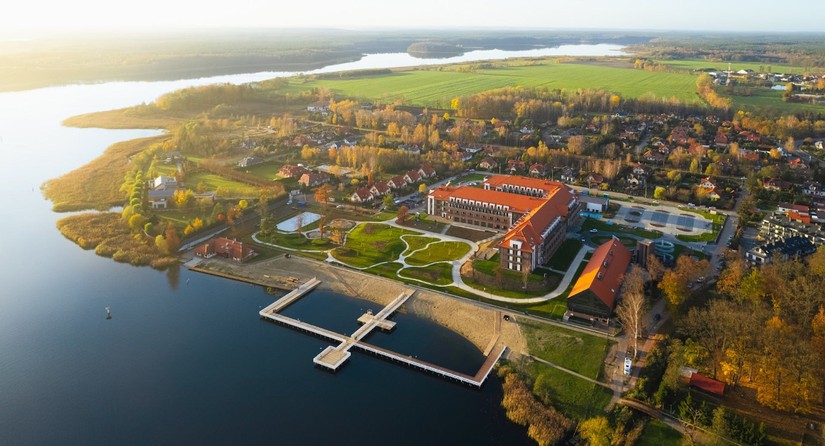 Radisson Blu Resort Ostróda - widok z góry