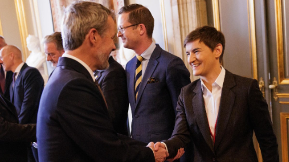 Ana Brnabić i Federik Deseti