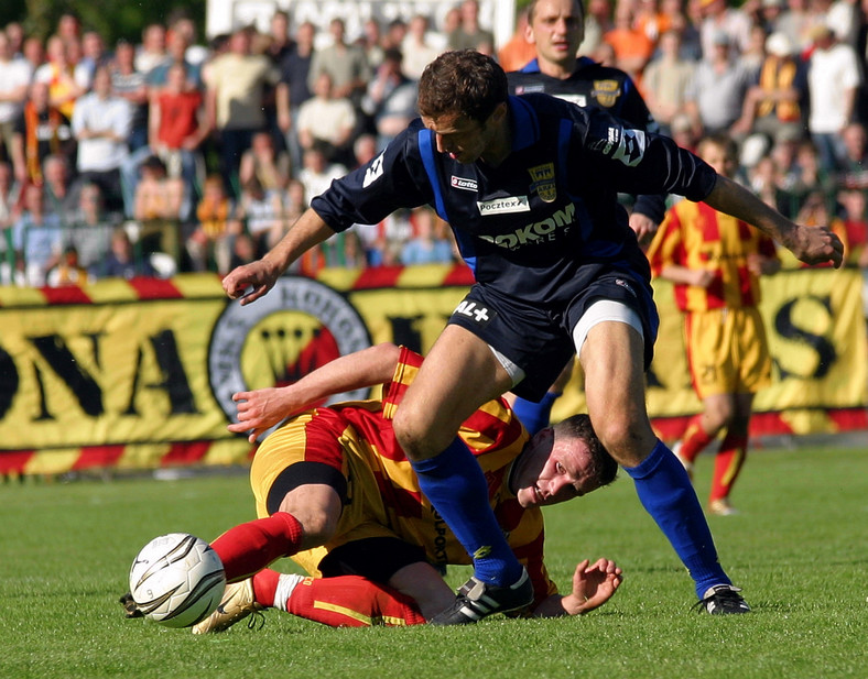 Mecz o mistrzostwo II ligi pomiędzy Kolporter Koroną Kielce a Arką Gdynia (21.05.2005)