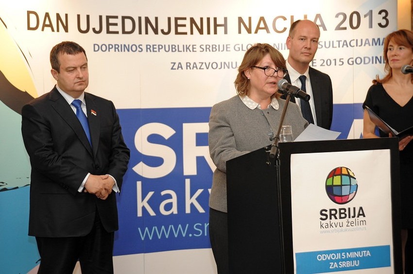 Ivica Dačić i Irena Vojačkova-Sollorano