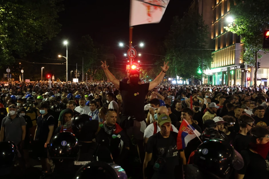 Beograd protest studenti vidovdan