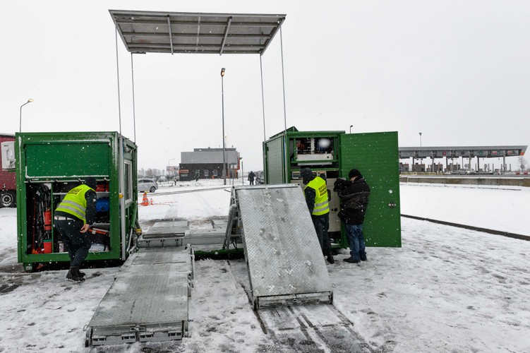 Mobilna stacja diagnostyczna Wojewódzkiego Inspektoratu Transportu Drogowego we Wrocławiu