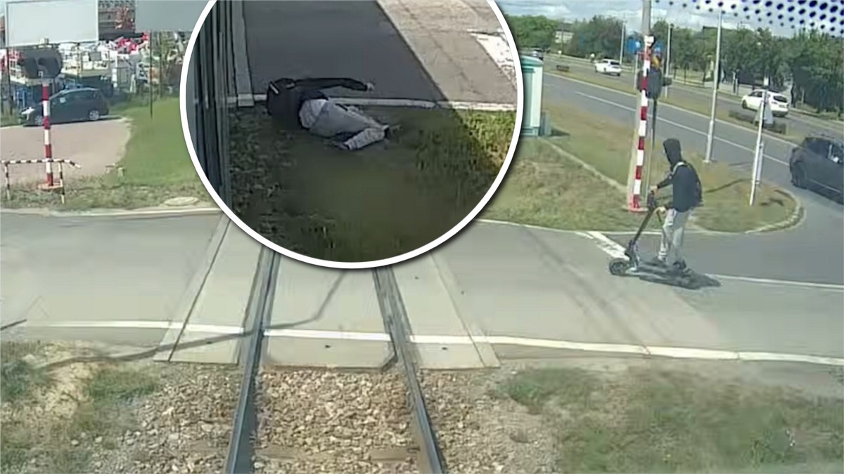 Nad tym 16-latkiem musiał czuwać anioł stróż. Koleje pokazały nagranie