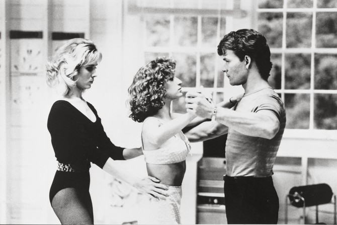 Snimanje filma "Prljavi ples", 1987. 