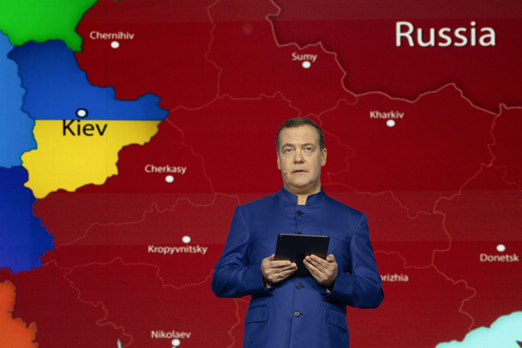 Bývalý ruský prezident Dmitrij Medvedev.
