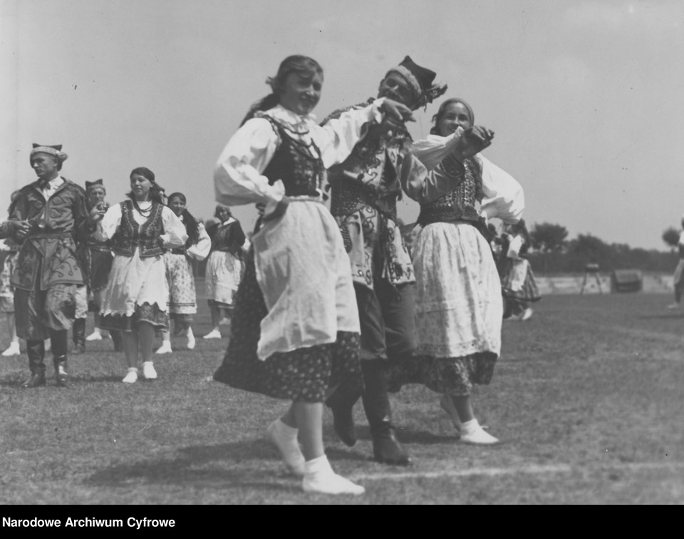 Zakończenie roku szkolnego w Centralnym Instytucie Wychowania Fizycznego w Warszawie - 1932 r.