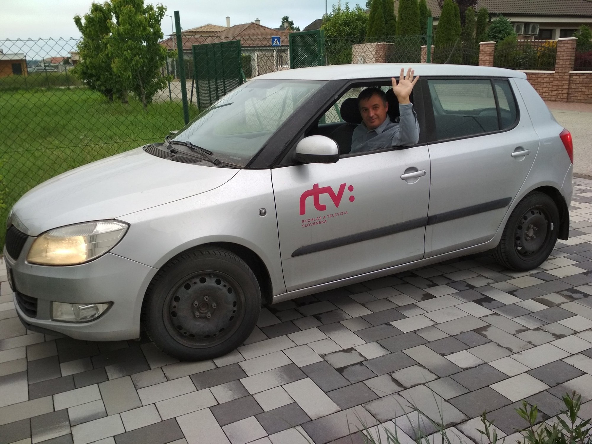 Novinár STVR Ivan Brada.