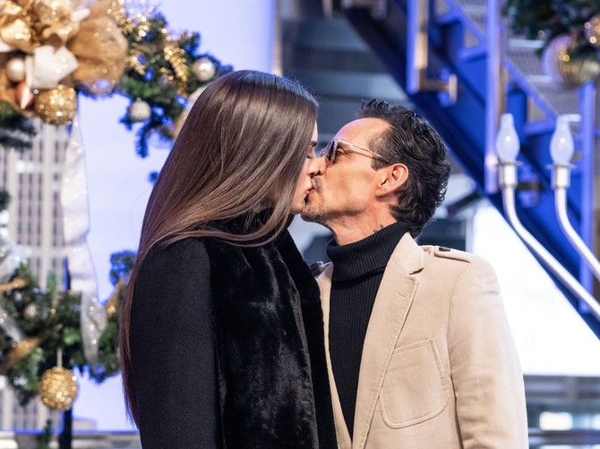 Mark Entoni i Nađa Fereira prošle godine u Njujorku foto: lev radin / Alamy 
