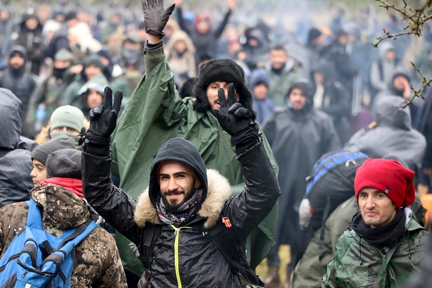 Migranti na granici Poljske i Belorusije