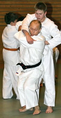 RUSSIA-PUTIN-JUDO