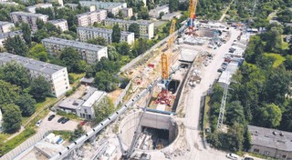 Tunel pod Łodzią przebiją jeszcze później