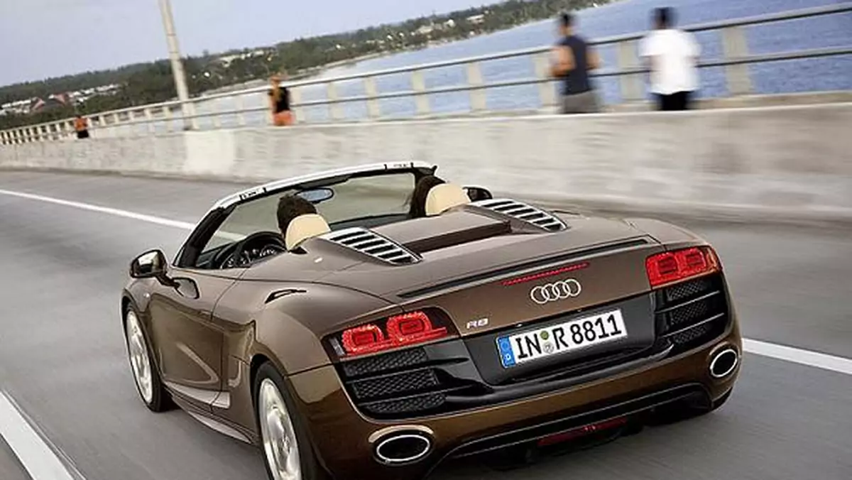 Audi R8 Spyder – drogi i szybki 